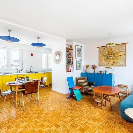 Guestready - Colorful Family Getaway In Belleville * Paris