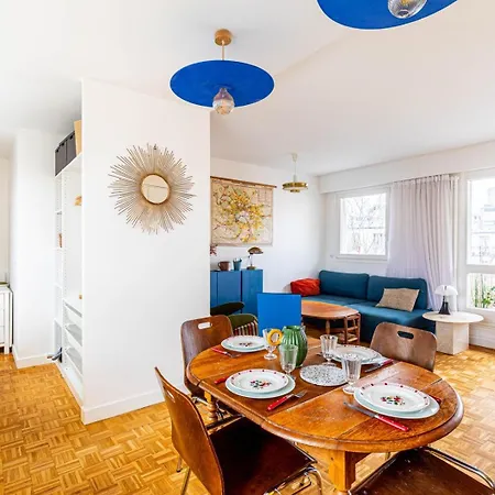 Guestready - Colorful Family Getaway In Belleville * Paris